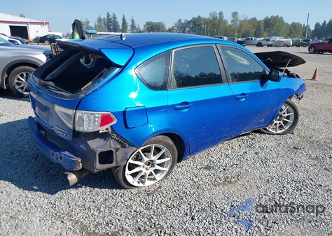 2009 Subaru Impreza Wrx from USA, damaged, VIN JF1GH76699G814363